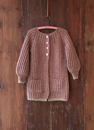 CaMaRose opskrift - 185 Drømmecardigan 4-9 år