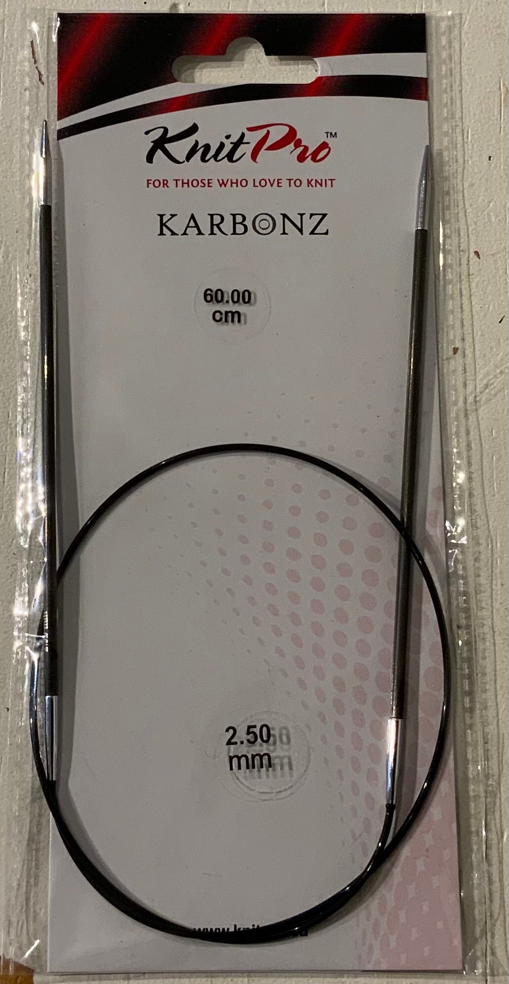 KnitPro Karbonz Rundpinde 60 cm