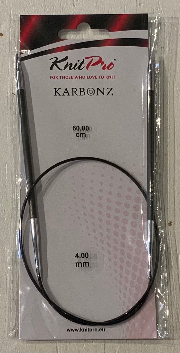 KnitPro Karbonz Rundpinde 60 cm