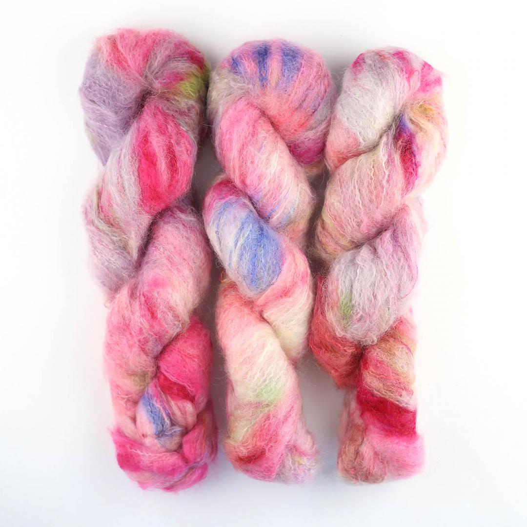 Cowgirl Blues Fluffy Mohair