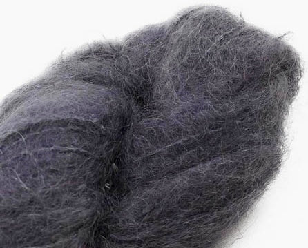 Cowgirl Blues Fluffy Mohair