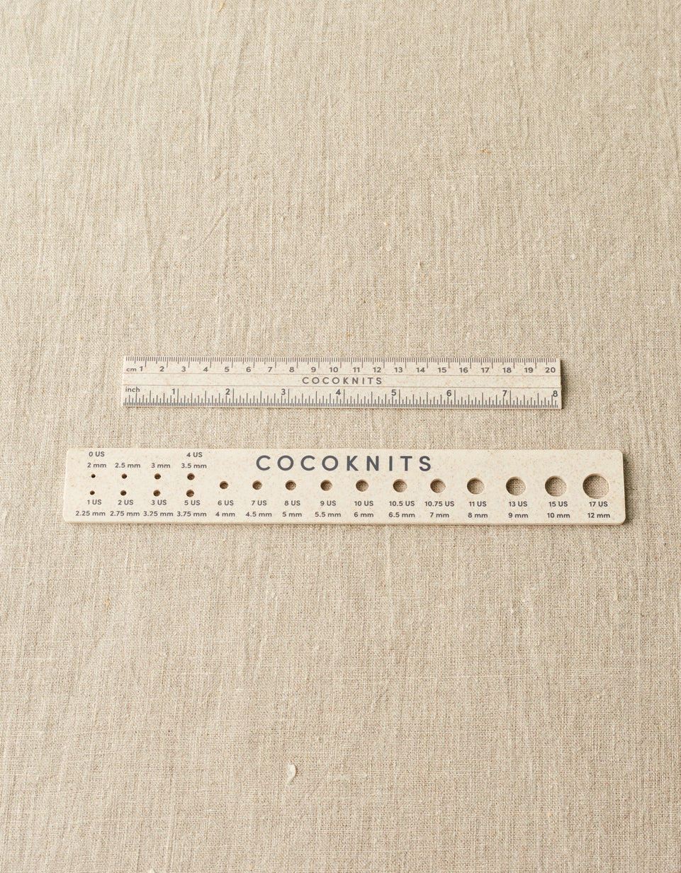Coco Knits Ruler & Gauge