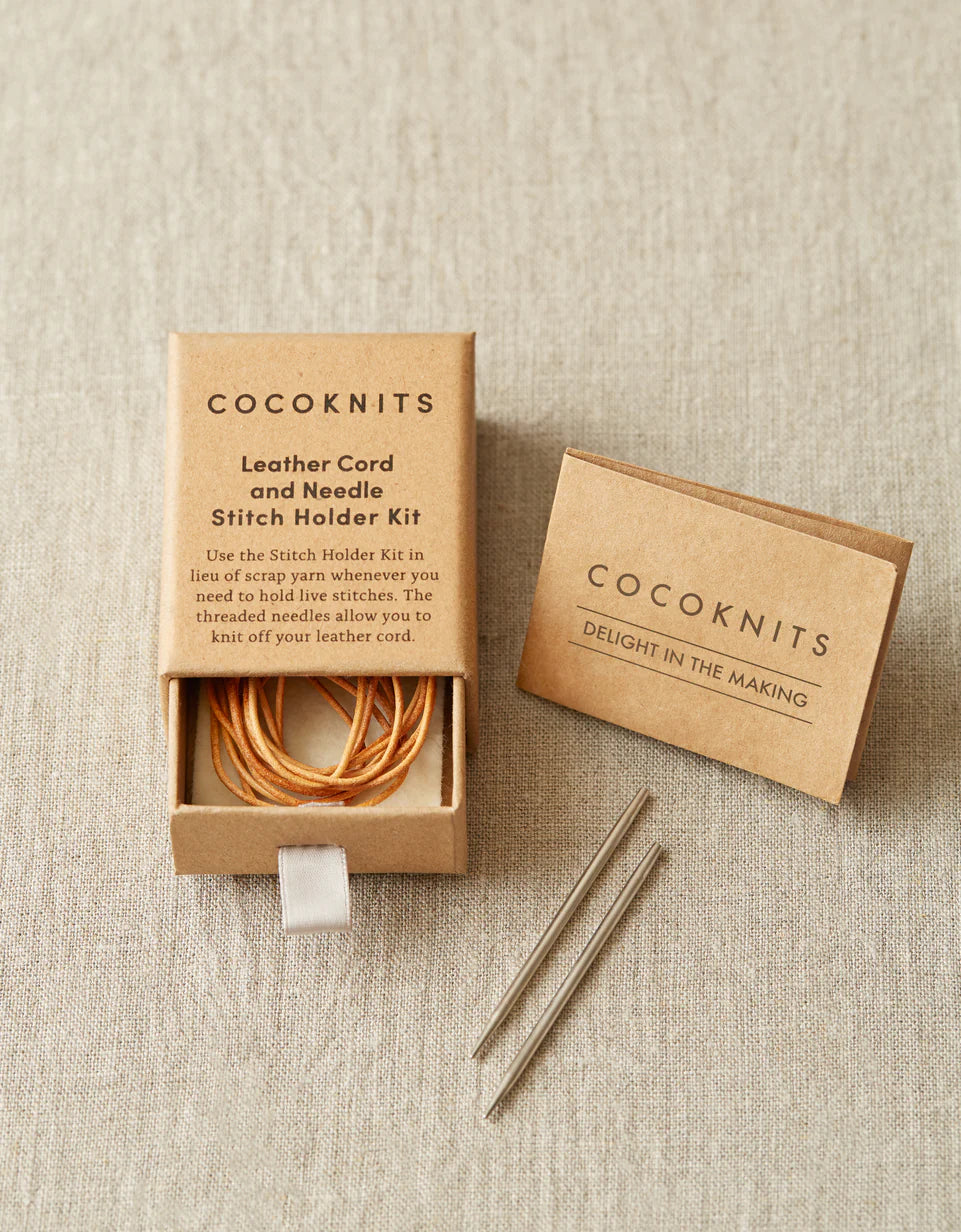 Coco Knits Leather Cord