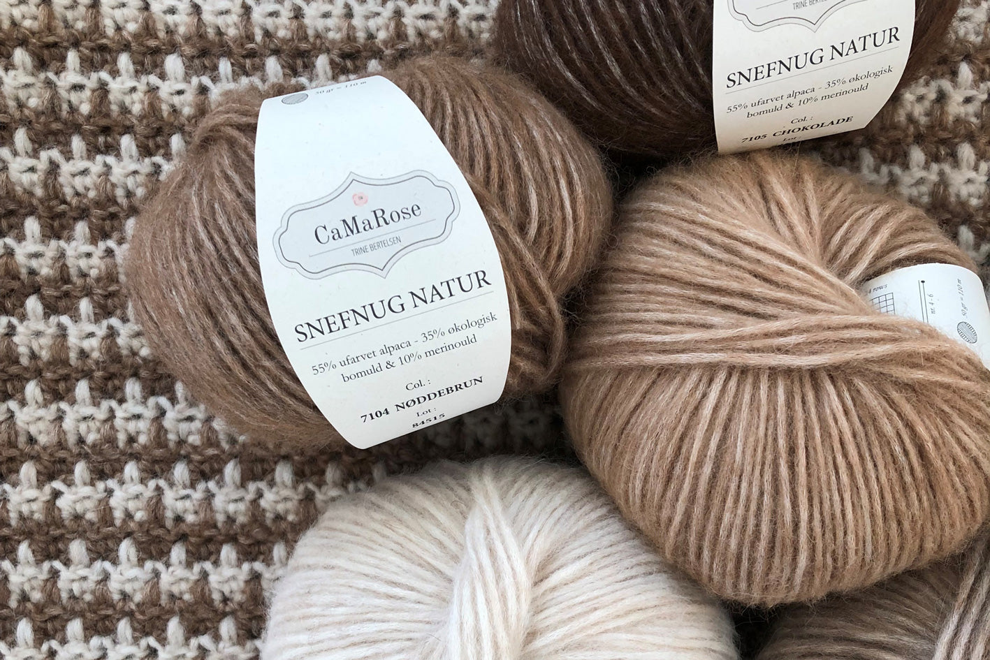 CaMaRose Snefnug Natur
