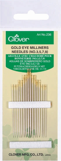 Clover Broderinål 3, 5, 7, 9