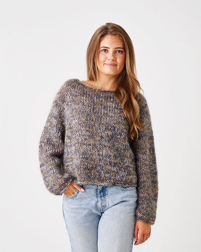 Permin opskrift - Raglansweater 890528