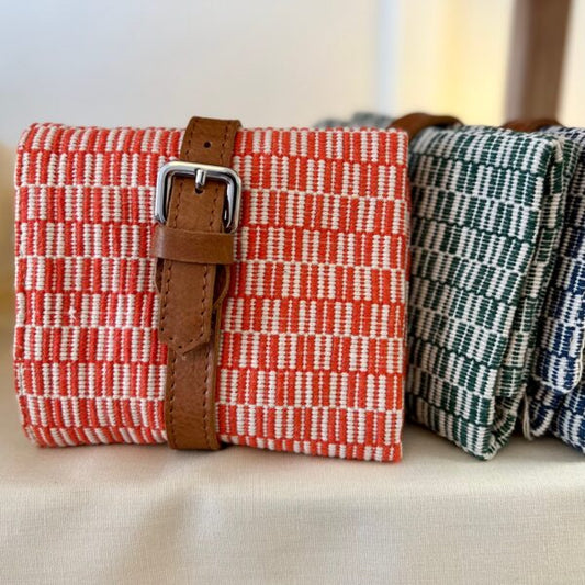 Mauds Woven etui til udskiftelige strikkepinde