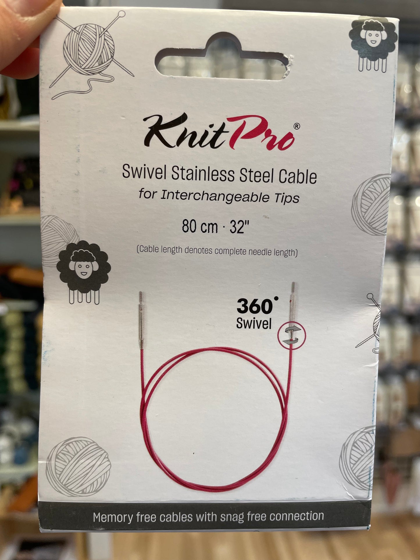 KnitPro Swivel Wire