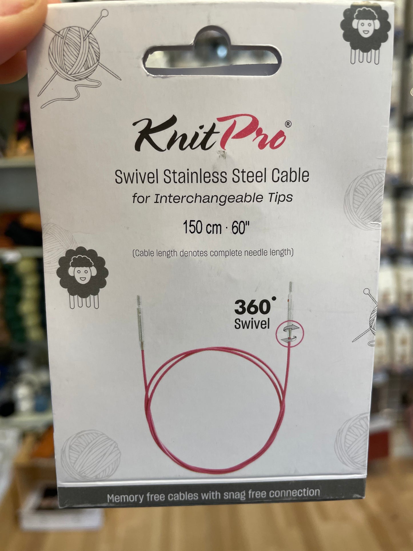 KnitPro Swivel Wire